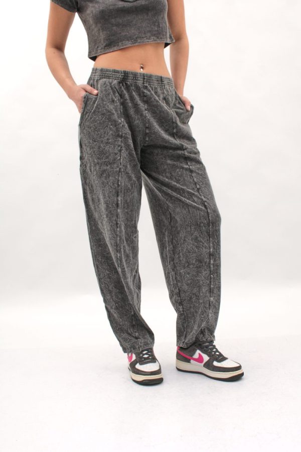 T026 Pantalón Carrot Jersey Nevado